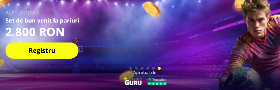 Slotoro set de bun venit la pariuri